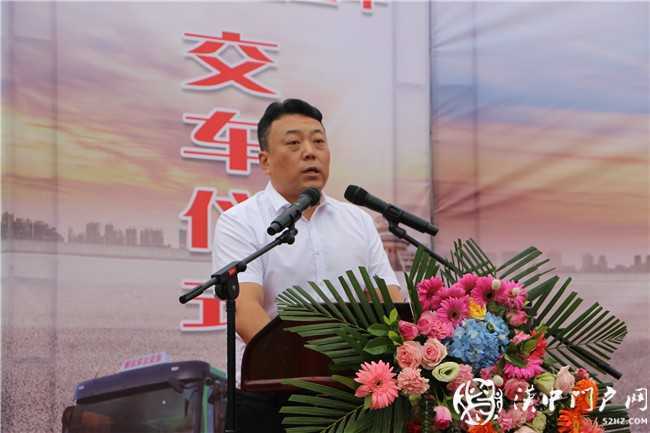 漢中永利達攜手漢中市榮華裝卸運輸有限公司法規版渣土車交車儀式圓滿落幕