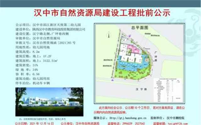 漢中再增加3所優(yōu)質(zhì)幼兒園！它們的地點(diǎn)在這里