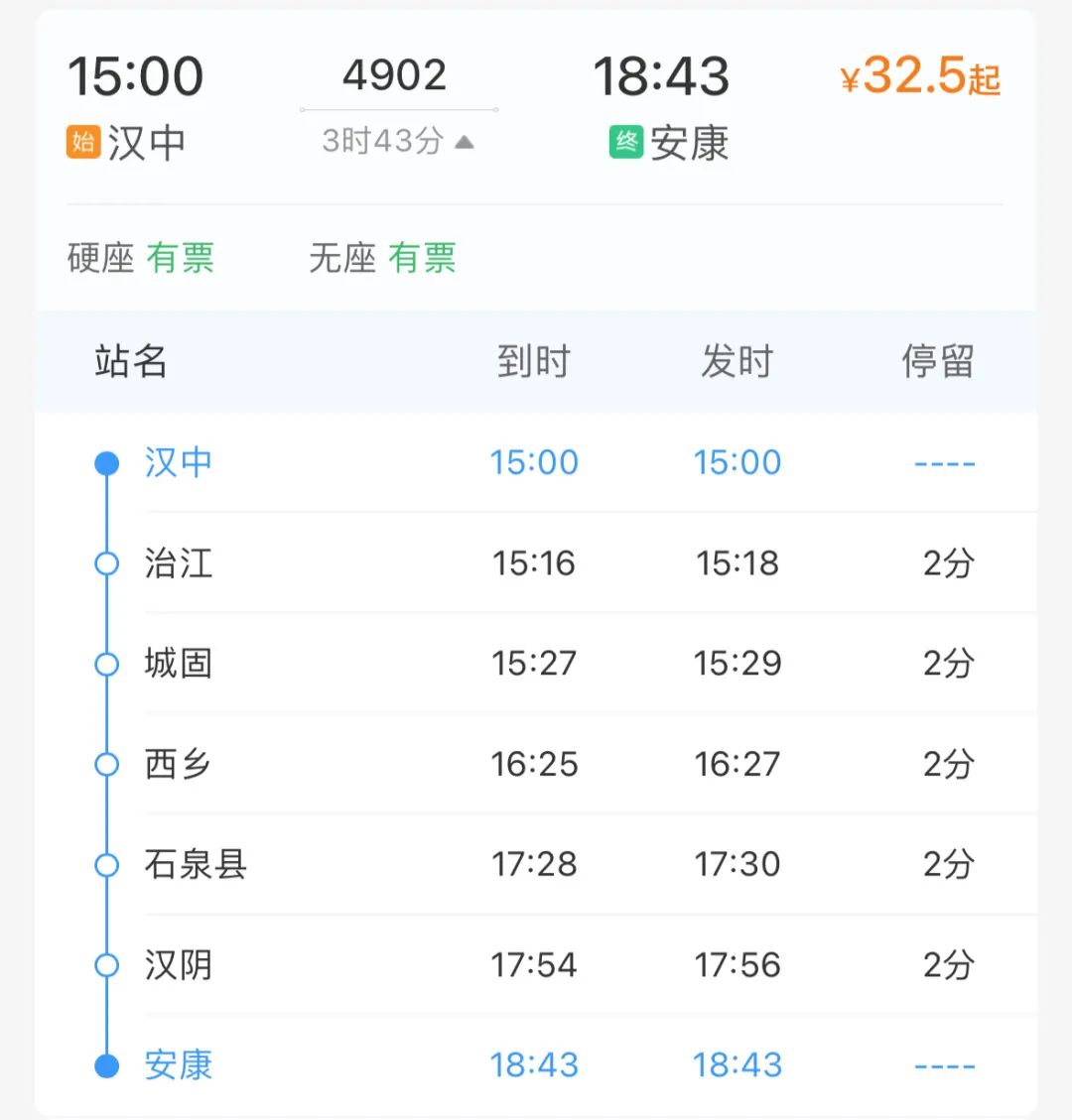 老鄉(xiāng)叫它“雙節(jié)棍”！這列經過漢中的火車可能是中國最短的